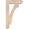 Ekena Millwork Imperial Arts and Crafts Smooth Bracket w/ Offset Brace, Douglas Fir, 5 1/2"W x 18"D x 30"H BKT0604X18X30IMP03SDF - alternate 2